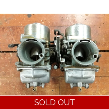 1973-74 Yamaha TX500 Carburetors 2
